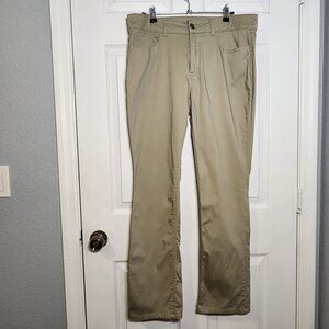 Riders by Lee Mid-Rise Straight Leg - Khaki - Size 16M Womens